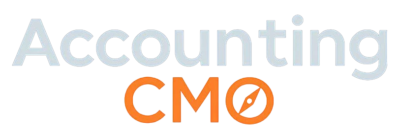 Accounting CMO Logo - Reversed